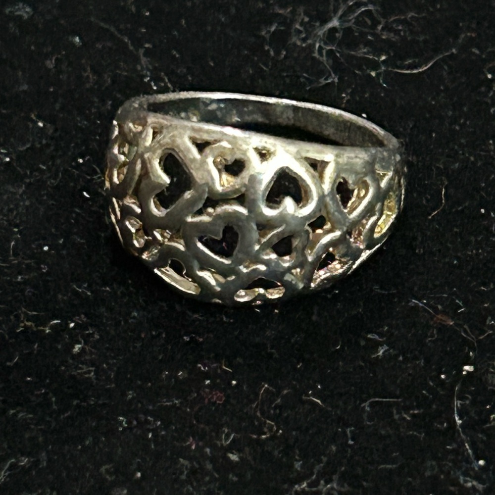 Silver Heart Ring